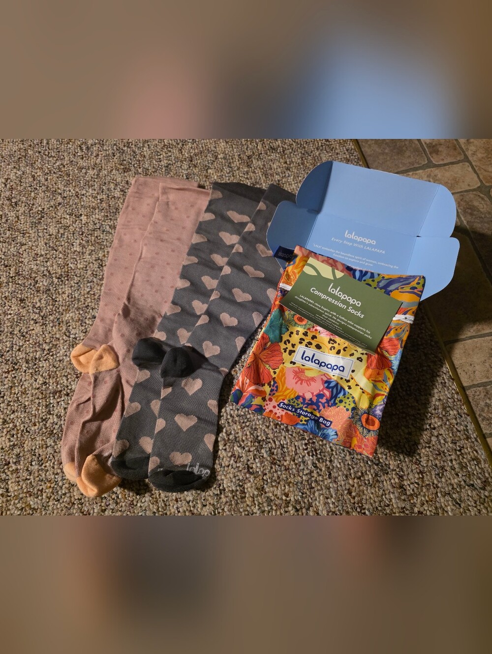 Lalapapa compression socks set of two